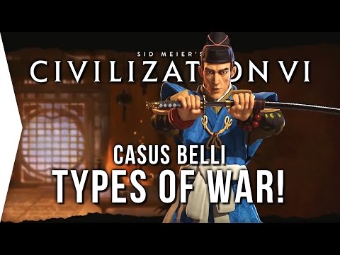 Civilization VI ► Types of WAR in Civ 6! (Casus Belli)