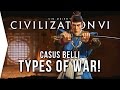 Civilization VI ► Types of WAR in Civ 6! (Casus Belli)