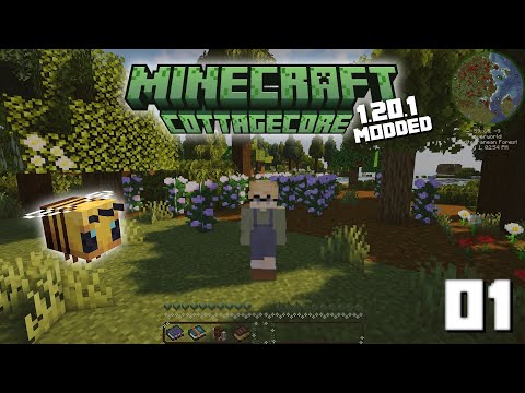 Unveiling EPIC Start in Minecraft Cottagecore! | EP1