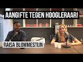 RAISA BLOMMESTIJN DOET AANGIFTE TEGEN LEIDSE HOOGLERAAR!