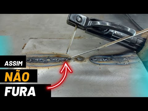 COMO SOLDAR CHAPA FINA #20 SEM FURAR USANDO DICA INFALÍVEL