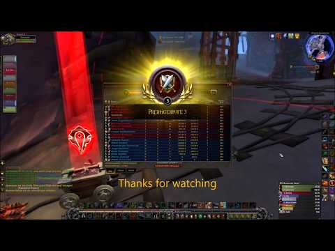 Sanndylee - WoW Legion 7.3.5 PVP BG Getting Prestige 3 MM Hunter