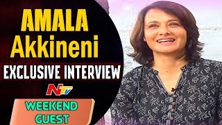 Actress Amala Akkineni Exclusive Interview | Weekend Guest
