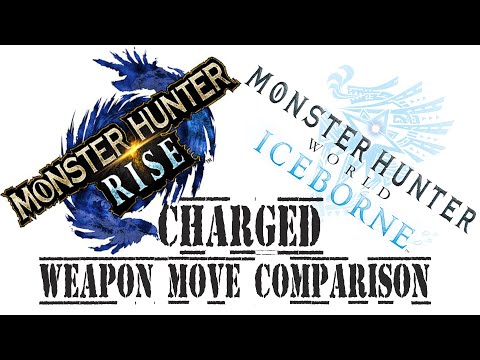 RISE VS ICEBORNE WEAPON COMPARISON