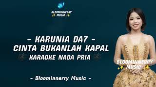 Download lagu Karunia (Samarinda) - Cinta Bukanlah Kapal Karaoke Nada Cowok G minor mp3