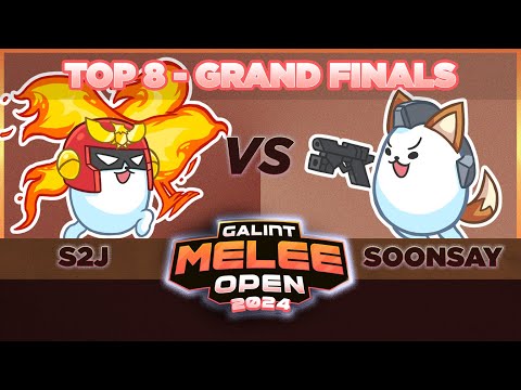 S2J (Captain Falcon) vs Soonsay (Fox) - Galint Melee Open 2024 - Melee Top 8: Grand Finals