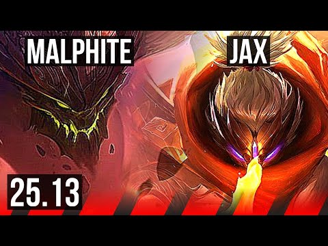 MALPHITE vs JAX (TOP) | KR Master | 25.13