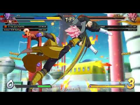 DBFZ Ranked Matches 02 Android 18, Hit, Android 21 #dbfzmatches