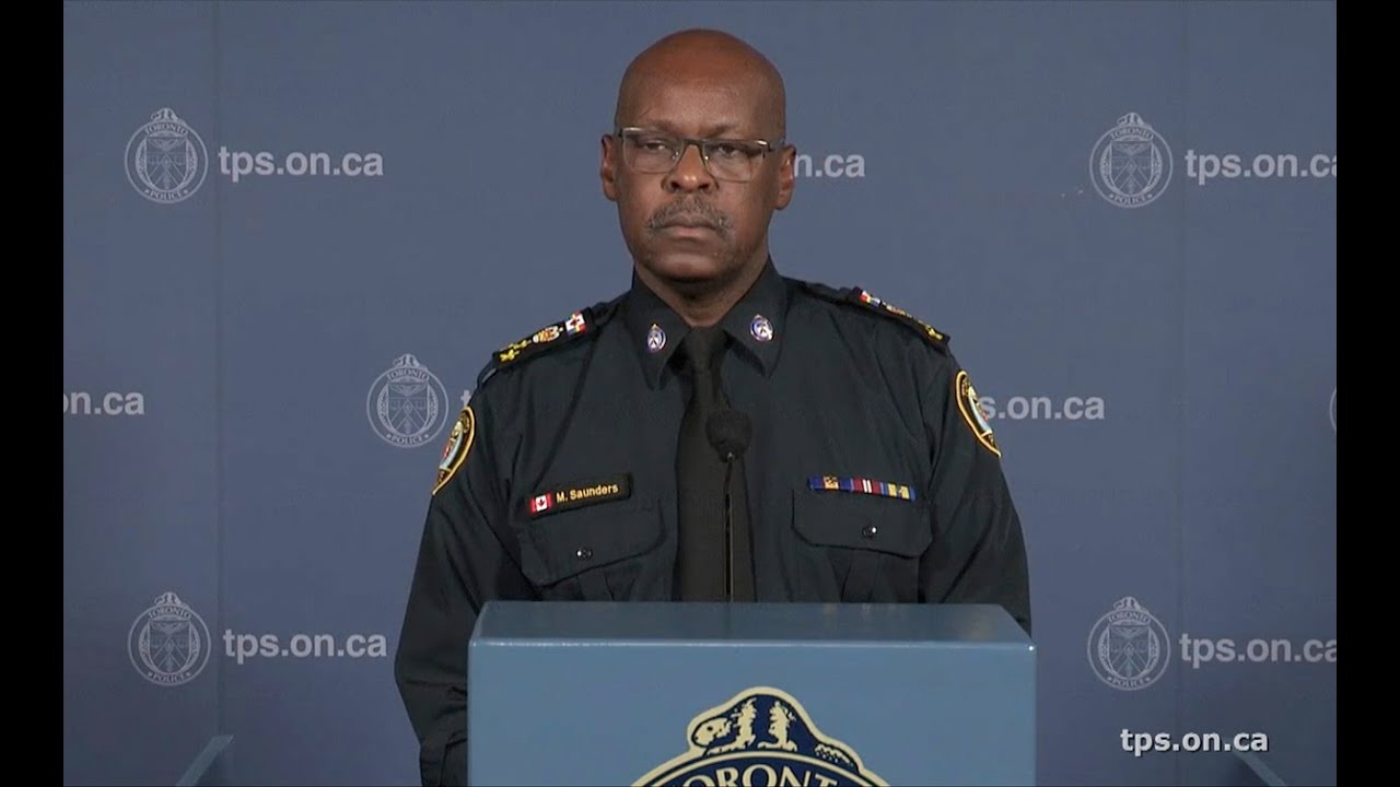 Chief Mark Saunders spoke with the media on June 4