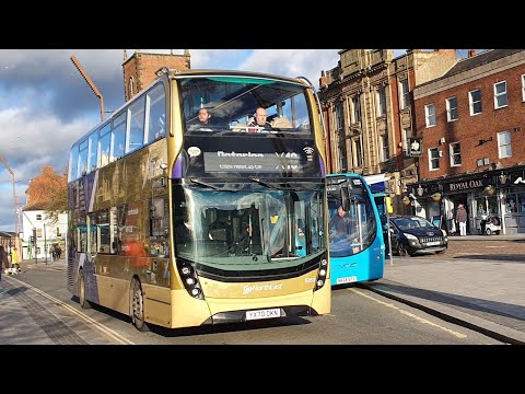 FULL THRASH: Route X84 | YX70OKN/6353 - Go North East: ADL E40D/ADL Enviro 400MMC