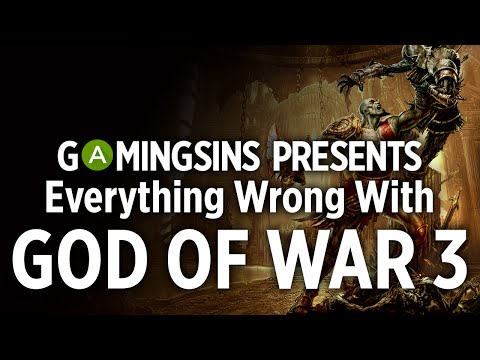 Everything Wrong With God of War 3 In 20 Minutes Or Less | GamingSins