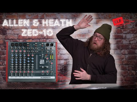 EVERYTHING You Need to Know About the Allen & Heath ZED-10 Mixer