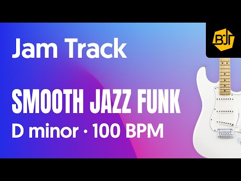 Smooth Jazz Funk Jam Track in D minor "Orbital" - BJT #128