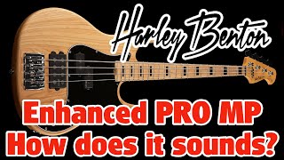 Video thumbnail for Harley Benton Enhanced MP-4MN Pro Series Bass TEST - No Talking by Michele della Malva
