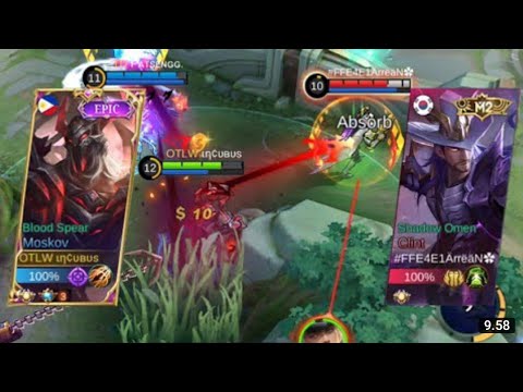 TOP SUPREME MOSKOV VS CLINT M2 SKIN.! BUILD OVER-POWERR | MLBB