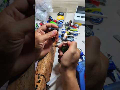 knalpot dari bolpoin #miniaturdrag #knalpotracing #miniaturmotor #dragracing #dragceper