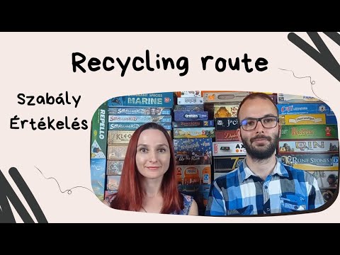 Kukázzunk együtt! Recycling Route társasjáték játékbemutató és szabályismertető - Társasozz Okosan!