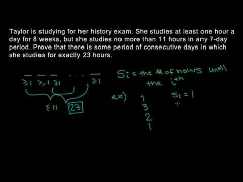 Pigeonhole Principle 1