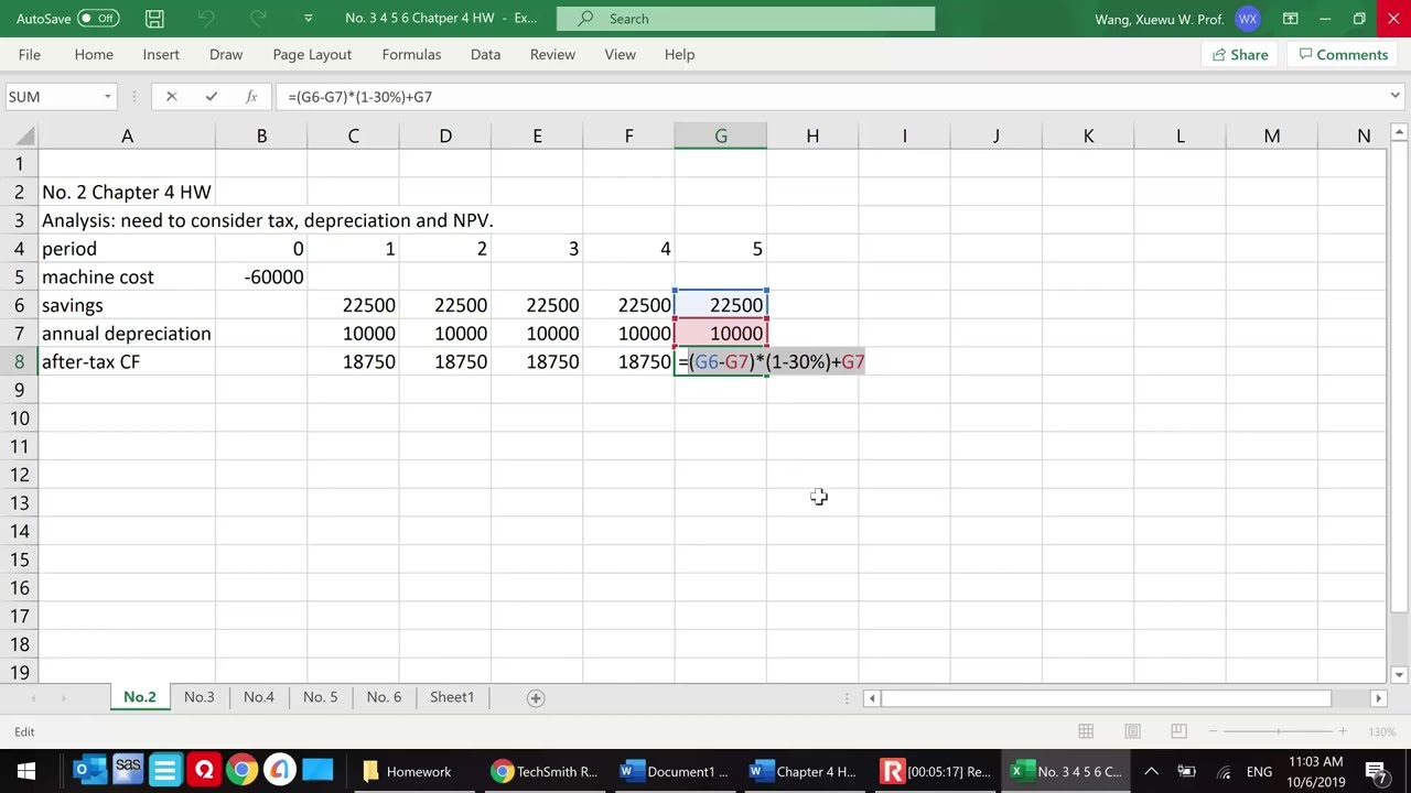 FIN 320 Chapter 4 HW No 2