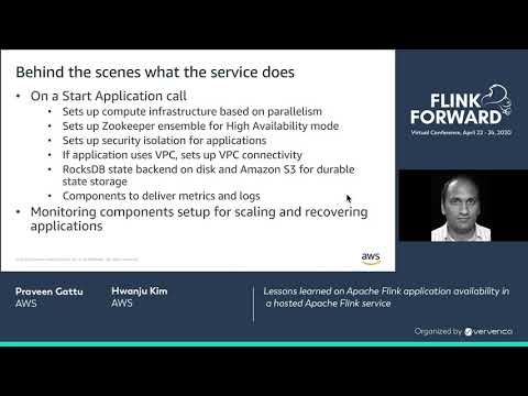 Lessons learned on Apache Flink application availability in a hosted Flink service - Gattu, Kim