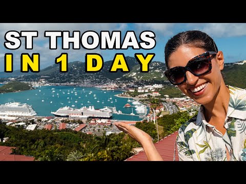 St Thomas USVI / One Day Walking Tour