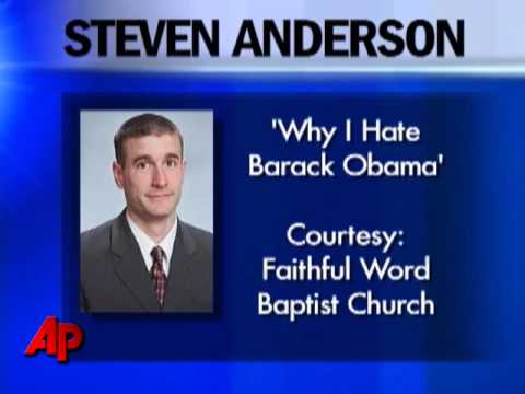 Pastor's Prayer for Obama's Death Sparks Protest
