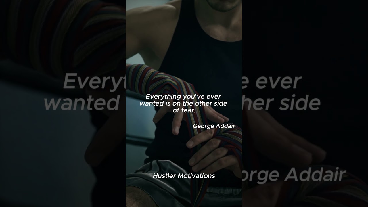 Motivational quote | Everything you’ve ever wanted is on the other side of fear.