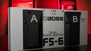 Video thumbnail for Boss FS-6 Dual Foot Switch(Pedal Test) 1/10/23 by The Rolling Store