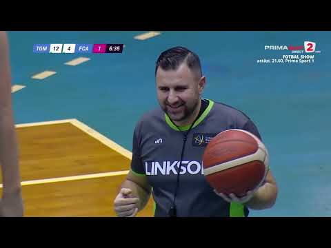 Baschet, Liga Naţională: CSM Tg. Mureş - FC Argeş, înregistrarea meciului