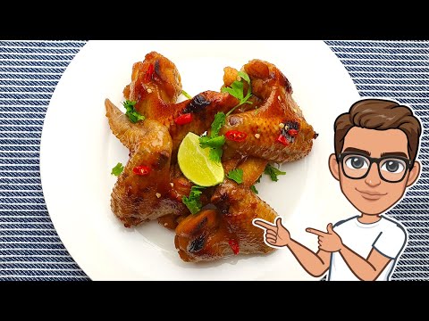 3 Ingredients Chicken Wing Recipe | Quick & Easy Chicken Wings | Tasty Oven Grilled Chicken Wing