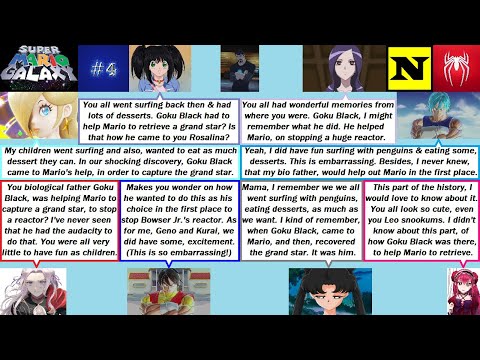 Super Mario Galaxy #4 Bowser Jr. Robot Reactor! (Paper Mario Z Rebirth)