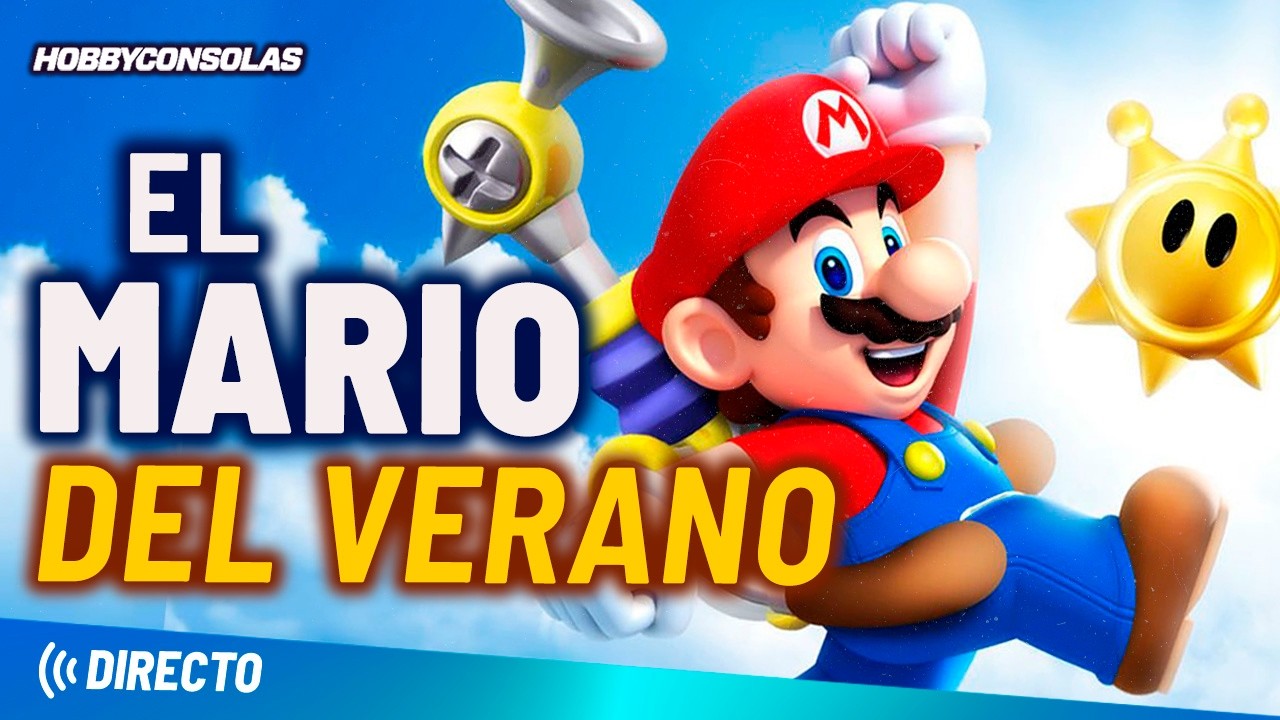 SUPER MARIO SUNSHINE, el juego del VERANO, en SWITCH 2