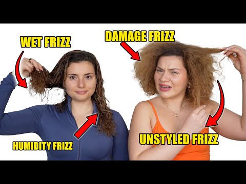 HOW TO DIAGNOSE YOUR FRIZZ TYPE  + how to ACTUALLY fix it!