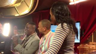 Backstage Interview with Earth Wind and Fire on the Soul Train Cruise 2013