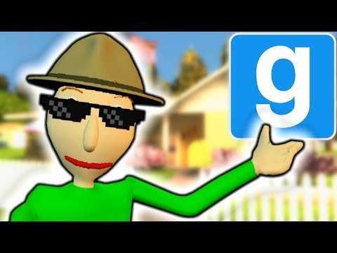 BALDI'S DAY OFF! | Funny Gmod Gameplay