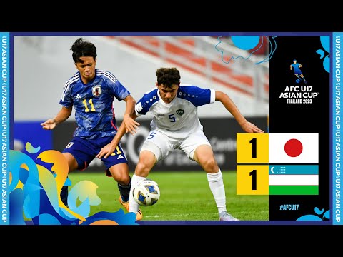 #AFCU17 - Group D | Japan 1 - 1 Uzbekistan