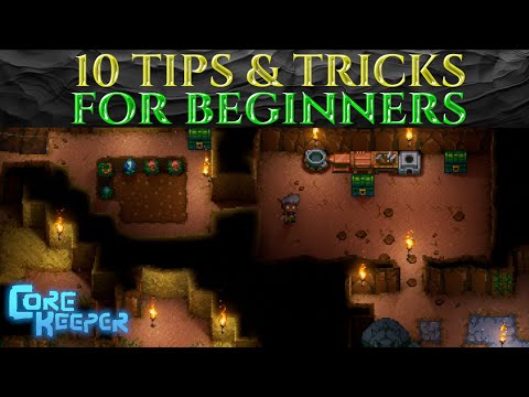 10 TIPS & TRICKS FOR BEGINNERS - Guide CORE KEEPER Tutorial