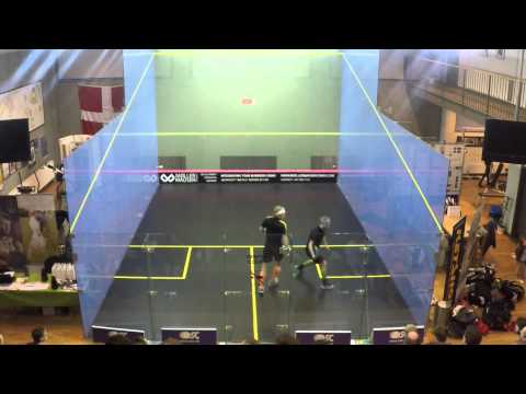 Kristian Frost vs. Rasmus M. Nielsen - Squash Online GP, finale 21 februar 2015