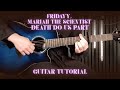 Fridayy Mariah The Scientist Death Do Us Part Guitar Tutorial Easy Guitar Lesson