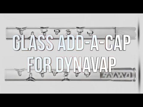 Glass Add-A-Cap For DynaVap - Glass One-Hitter - Product Demo | GWNVC's Vaporizer Reviews
