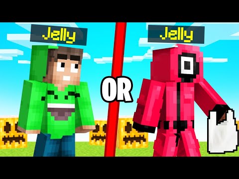 Jelly Goes Trick or Treating In Minecraft...