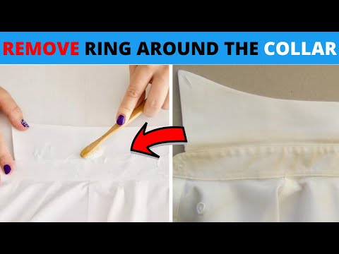 How to Remove Ring Around the Collar on a White Shirt With Baking Soda