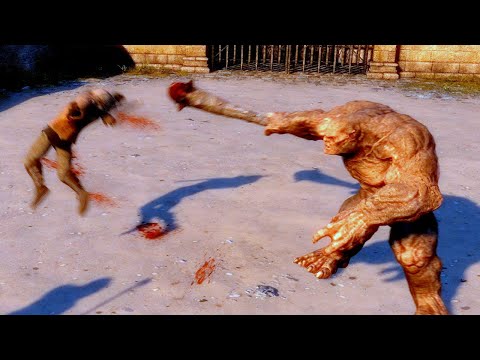 EXANIMA - The Beast Arena NPC Battles & Ragdoll Physics