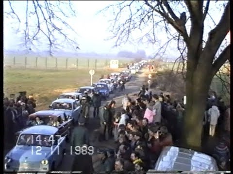 Grenzöffung Mustin 12. November 1989