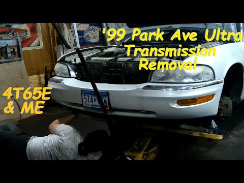 1999 Buick Park Ave Ultra Transmission Removal - 4T65E - & I Make a ROOKIE Camera oopsy (DIY FAIL)