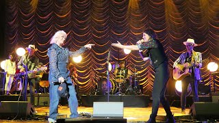 Video thumbnail of "Tanya Tucker jumps up in front of me to sing "Delta Dawn" w Brandi Carlile Live Philadelphia Lyrics"