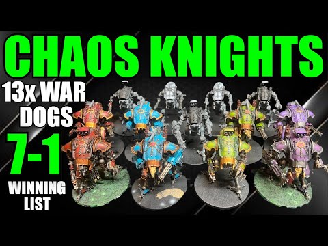 Warhammer 40k Getting Started: CHAOS KNIGHTS (Faction Breakdown, Rules, & Strategy) #new40k
