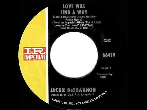 1969 HITS ARCHIVE: Love Will Find A Way - Jackie DeShannon (mono 45)
