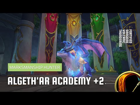 World of Warcraft: Dragonflight | Mythic Algeth'ar Academy +2 | MM Hunter