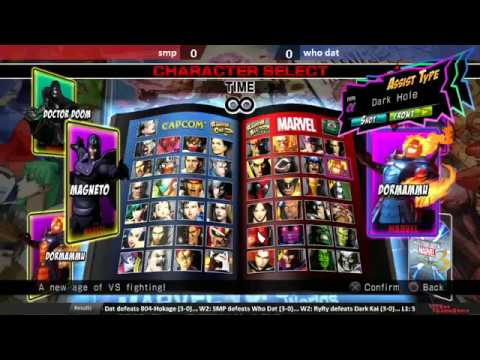 SOVA BattleGrounds #2 UMVC3: LF SMP (Mag/Dorm/Doom) vs GLV WhoDat (Firebrand/Dorm/Ammy)
